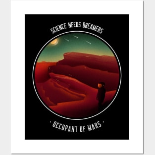 Science Needs Dreamers Posters and Art